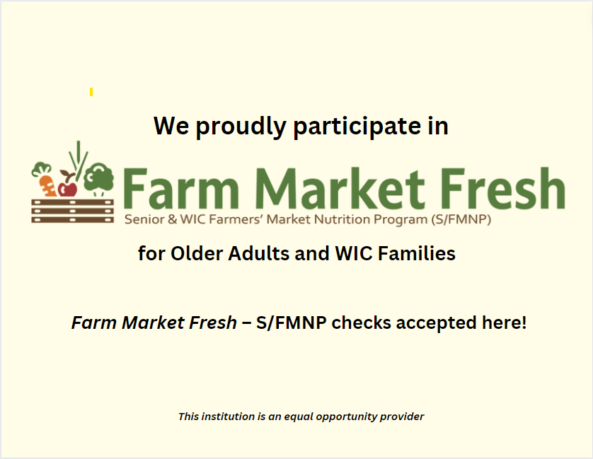 Farm Market Fresh sign